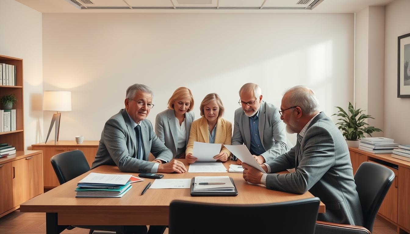 Final closing preparations for a real estate deal